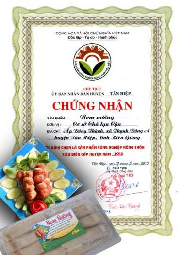 GIAO TPHCM - Chả Lụa Cận đòn (500g)