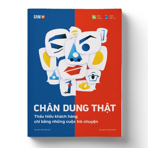 Sách - chân dung thật - thấu hiểu khách hàng chỉ bằng những cuộc trò chuyện