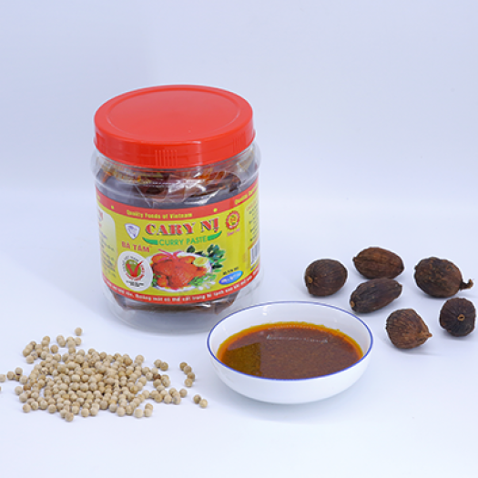 Cà Ri Nị Bà Tám 1kg/ Cary Nị/ Curry Paste - Ông Bà Tám Chà - Chính Hãng Bà Tám