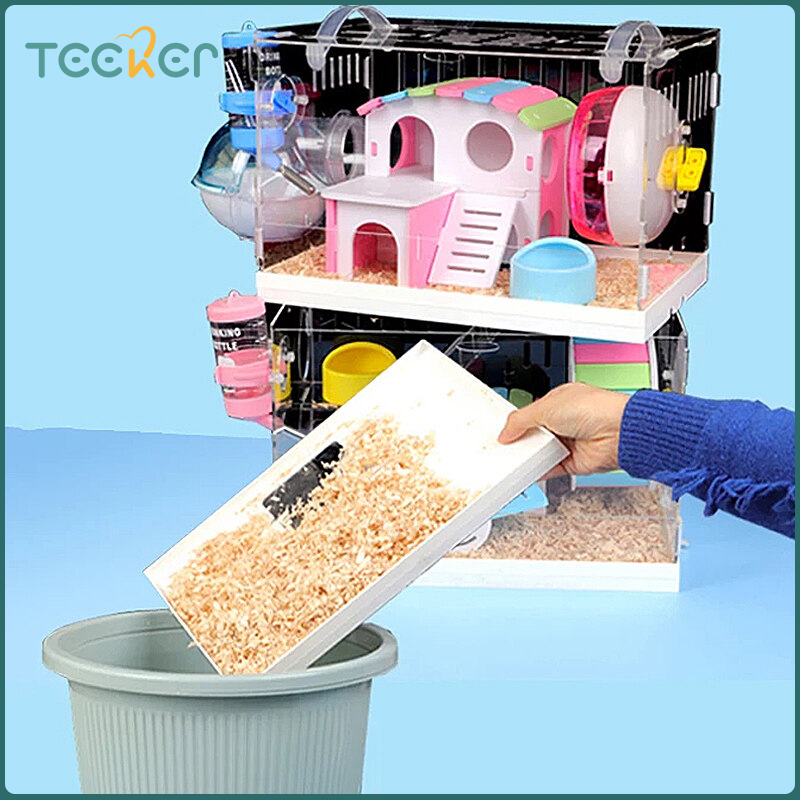 Teeker Lồng Chuột Hamster Nhà Chuột Sử Dụng Trong Nhà Ngoài Trời Chinchilla Critter Môi Trường Sống