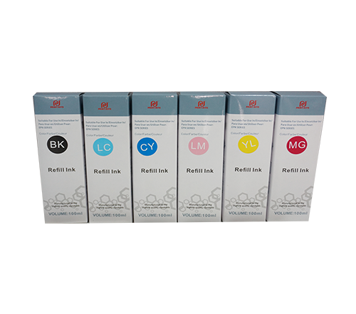 Mực in màu nước uv dye refill ink 100ml - loại không phai!