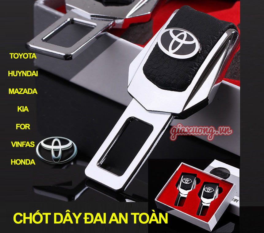 Chốt dây đai an toàn, chốt khoá đai an toàn, chốt dây đai ô tô, chốt ngắt chuông dây đai an toàn, BỘ 02 CHIẾC