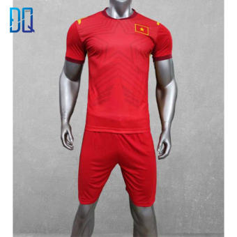 Bộ quần áo bóng đá thi đấu VIỆT NAM 2021 - 2022 màu đỏ đồ đá banh mới nhất