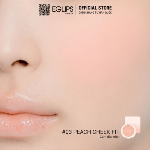 Phấn má hồng Eglips Cheek Fit Blusher (Có chọn màu)