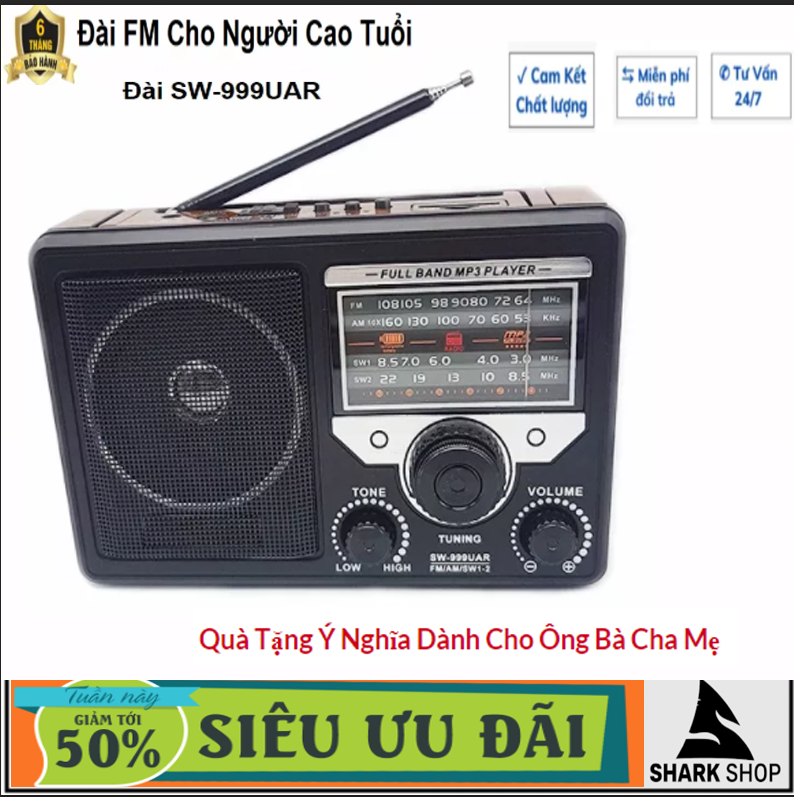 Đài radio sony,đài fm sony sw-999ac cao cấp, usb, fm, am, đài radio thẻ nhớ sử dụng học tiếng anh, nghe pháp độ nhạy cao,máy nghe đài radio sony bắt sóng tốt ,âm thanh,rõ ràng pin siêu khỏe món quà ý nghĩa cho ông bà,bảo hành 12 tháng