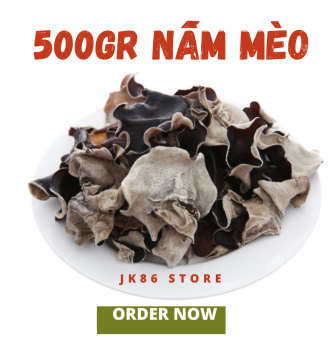 500GR NẤM MÈO KHÔ