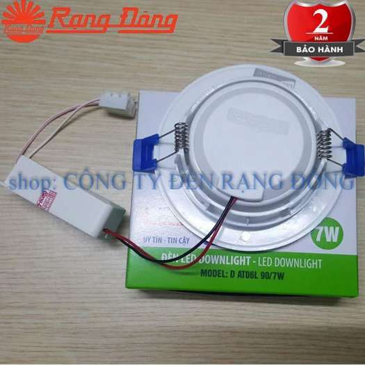 Hot-selling household goods [HÀ NỘI - NHẬN HÀNG LUÔN] ĐÈN LED ÂM TRẦN DOWNLIGHT 7W RẠNG ĐÔNG KHOÉT LỖ 90MM BẢO HÀNH 2 NĂM