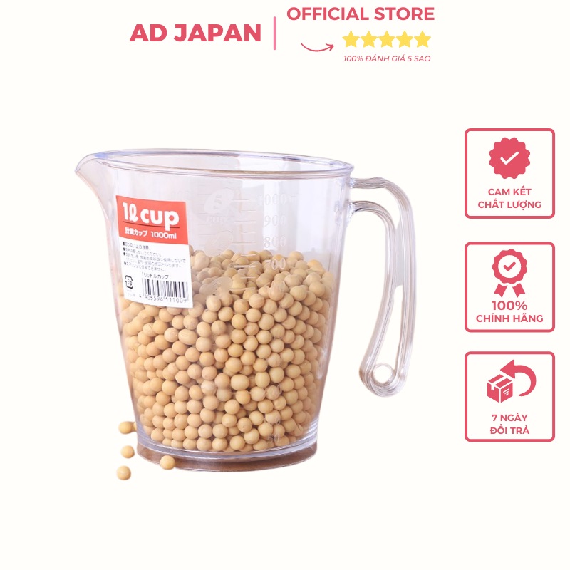 Ca đong ml định lượng 1L, 500ml, 70ml Inomata hàng nội địa Nhật AD59
