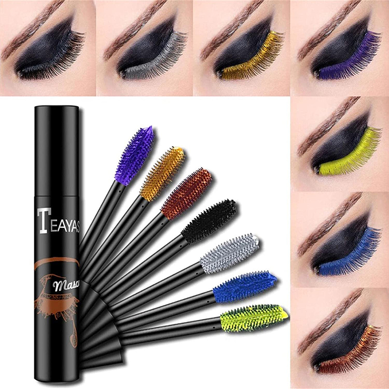 Mascara trang điểm dài mi nhiều màu chống nước lâu trôi ZNBY-INTL