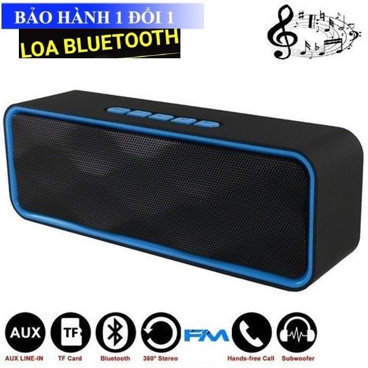 Loa nghe nhạc không dây mini , loa nghe nhạc hay , kèm đài fm , loa bluetooth sc211 tốt