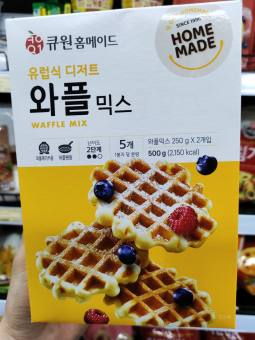 Bột làm bánh waffle hàn quốc 500g - 와플 믹스