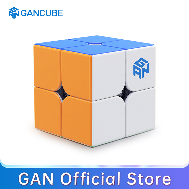 New Arrivals GAN 251 V2, 2x2 Speed Cube Mini Cube Puzzle Toy 2x2x2 Magic