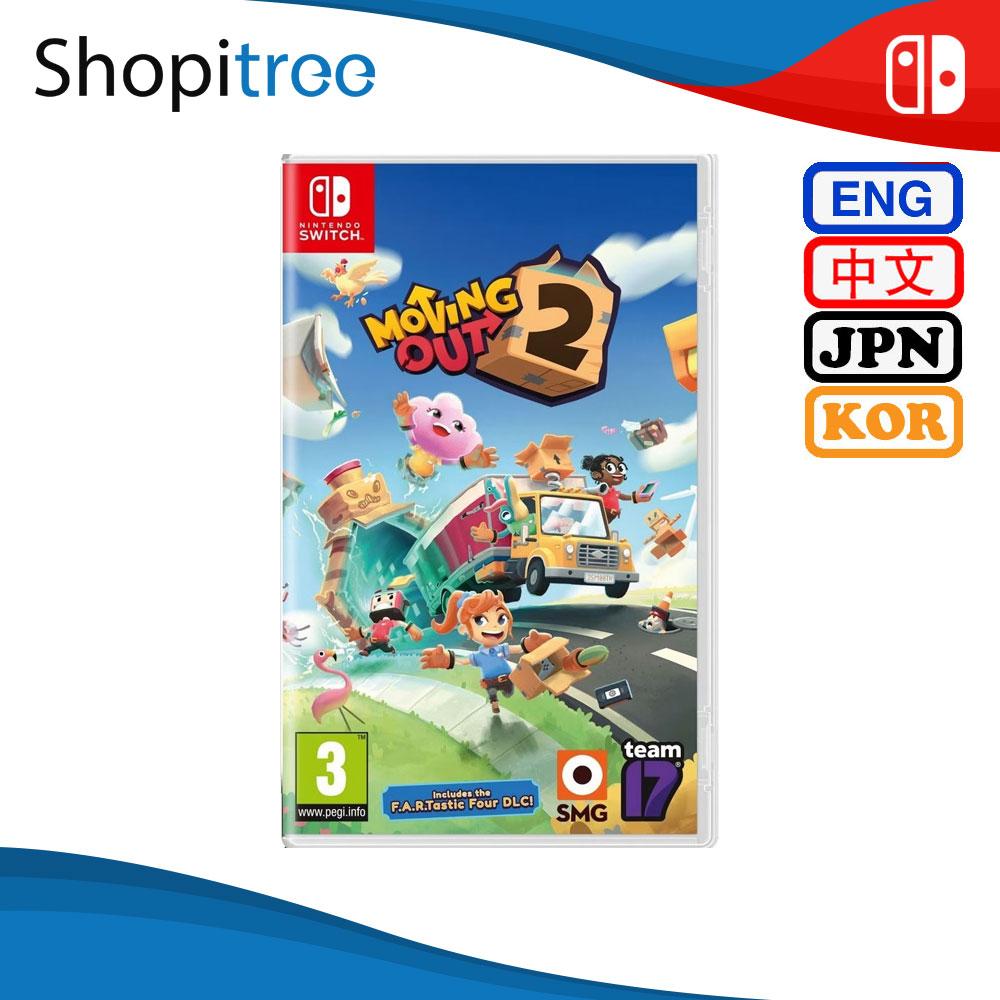 Moving Out Switch Game - Simulation, Action, & Co-Op Furniture