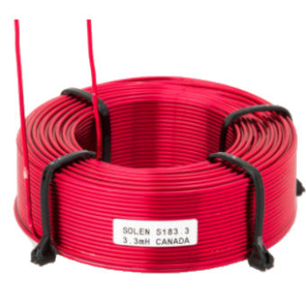 Cuộn cảm 3.3mH Solen (Canada) lõi không khí, giá bán theo cuộn