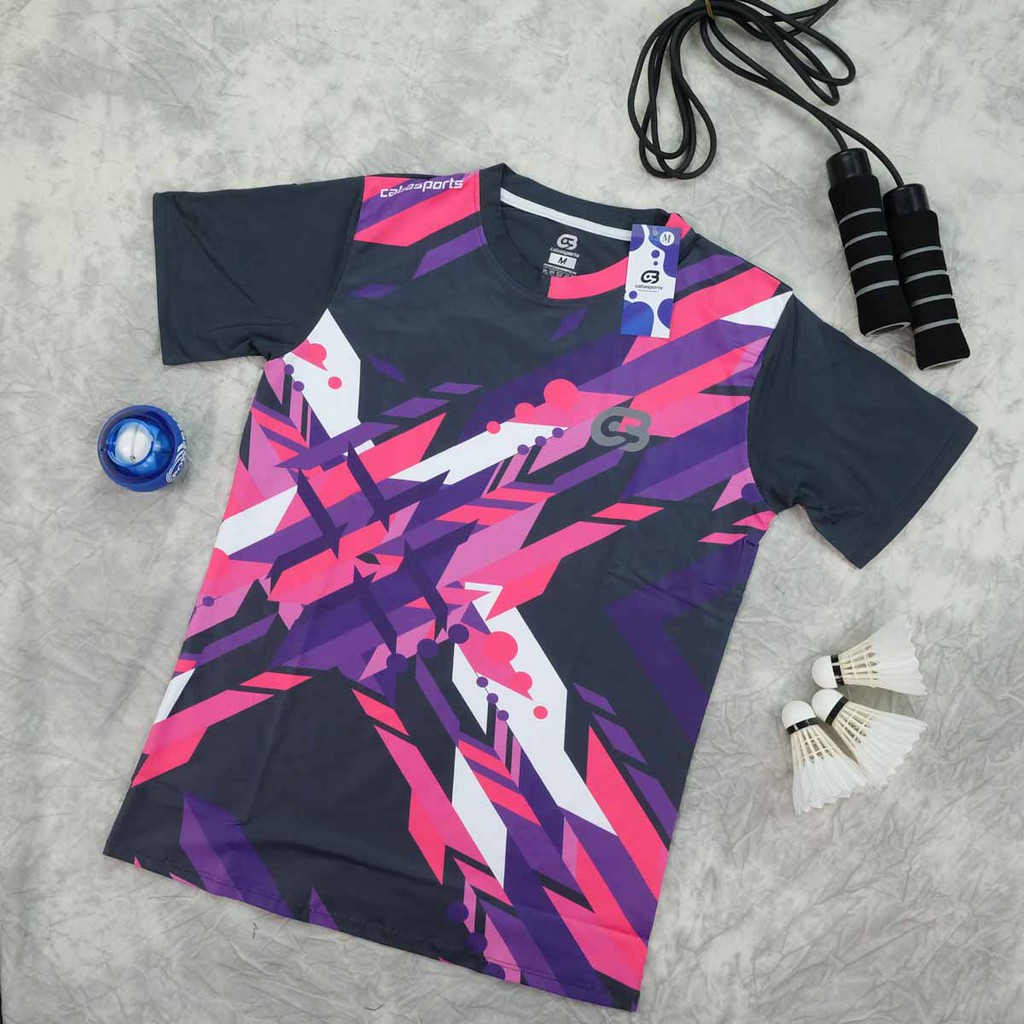 Áo thun thể thao CabaSports nam nữ 19005, 19006, 19007, 19008, 19009