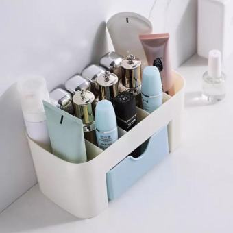 Kệ Đựng Mỹ Phẩm Mini Tiện Dụng Bằng Nhựa, Kệ Đựng Đồ Dùng Đa Năng Có Ngăn Kéo