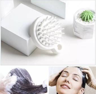 Lược Mềm Muji Silicone Nhật Hỗ Trợ Massage Khi Gội Đầu, Chống Rụng Tóc PKHN0587