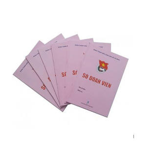 Sách - Sổ Đoàn Viên - Bìa hồng