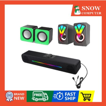 Loa mini cổng cắm USB 2.0 3.5m, loa máy tính laptop