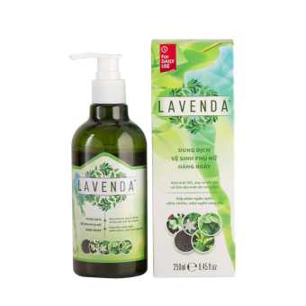 Dung dịch rửa thảo dược LAVENDA hỗ trợ các bệnh nấm, ngứa, khí hư Viêm Nhiễm Phụ Khoa