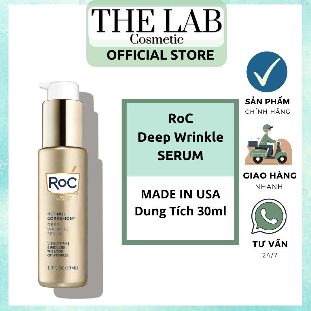 Tinh Chất Chống Lão Hóa RoC Retinol Correxion Deep Wrinkle Serum