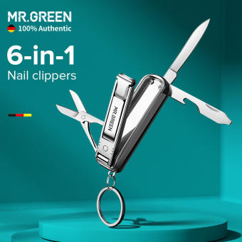 Germany MR.GREEN Kềm gấp đa năng 6 trong 1 bằng thép không gỉ, nhỏ gọn hiệu suất cao