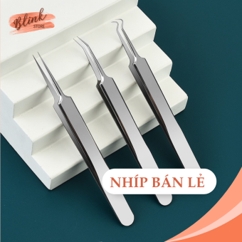 Nhíp gắp mụn, cây nặn nhổ mụn chuyên dụng cao cấp có hộp đựng chắn chắn giúp bạn chăm sóc da - Blink Store