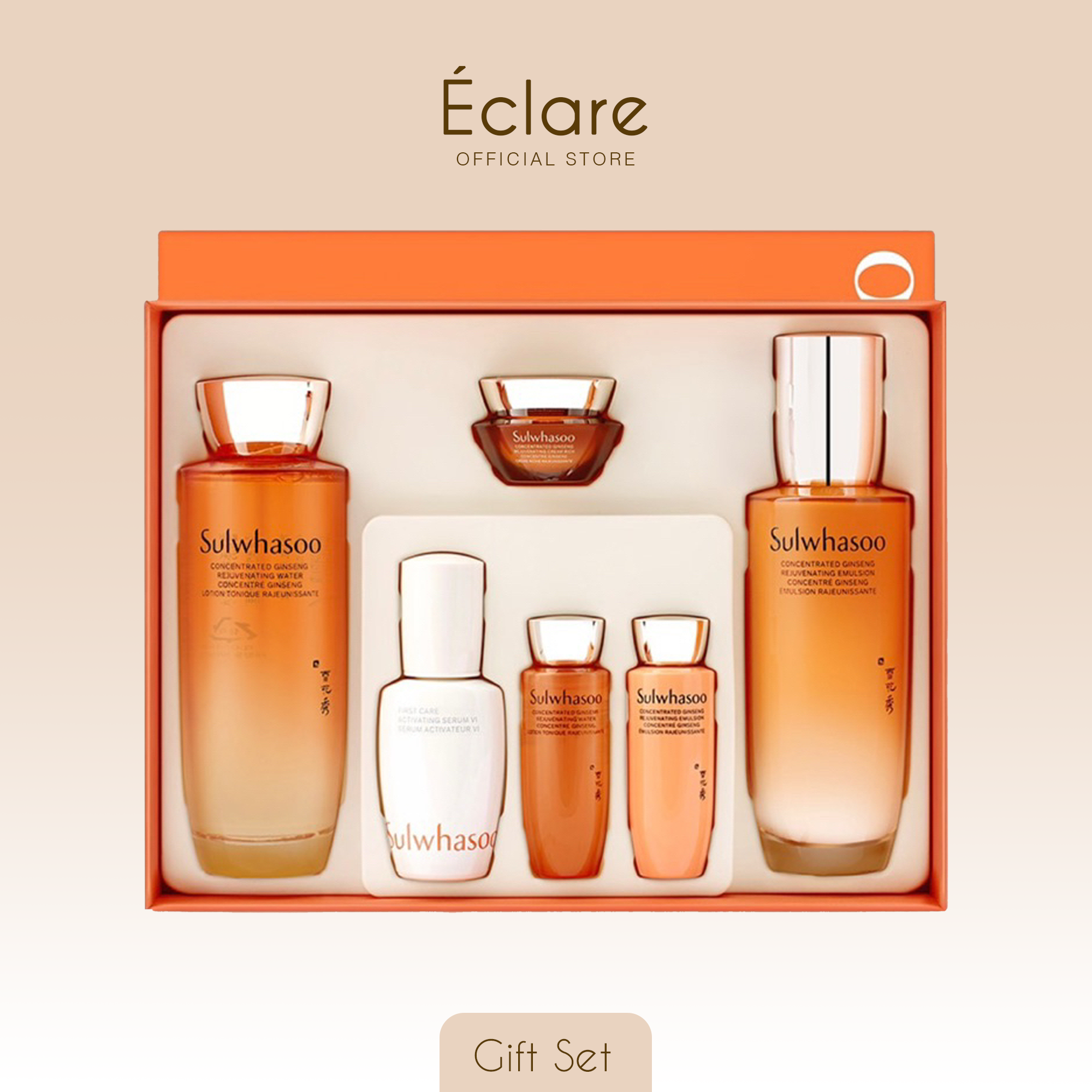 Sulwhasoo Trial Kit: Ginseng Anti-Aging 5Pcs Skin Care Set For All