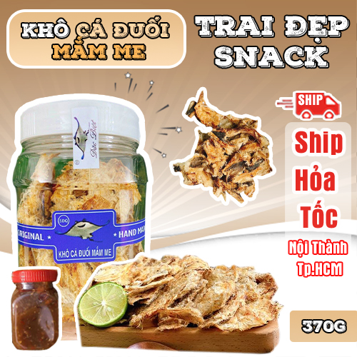 Khô cá đuối mắm me trai đẹp 350g