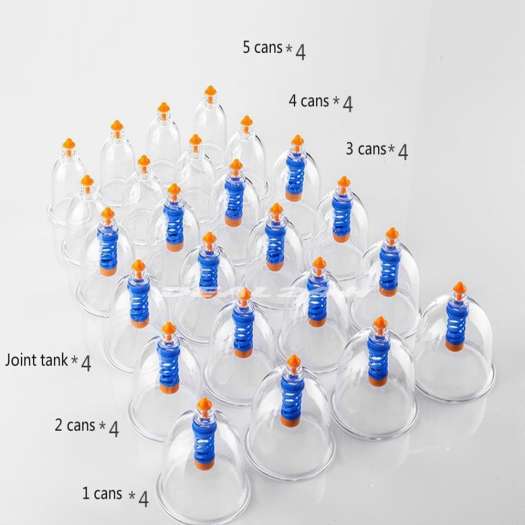 Bộ Dụng Cụ Giác Hơi công nghệ Hàn Quốc, Giải Độc Cơ Thể Từ Bên Trong, Lưu Thông Máu Dễ dàng, Bộ Giác Hơi Không Dùng Lửa(24 phụ kiện), An Toàn - Tiện Dụng, Bảo Hành Uy Tín Bởi KINH BẮC