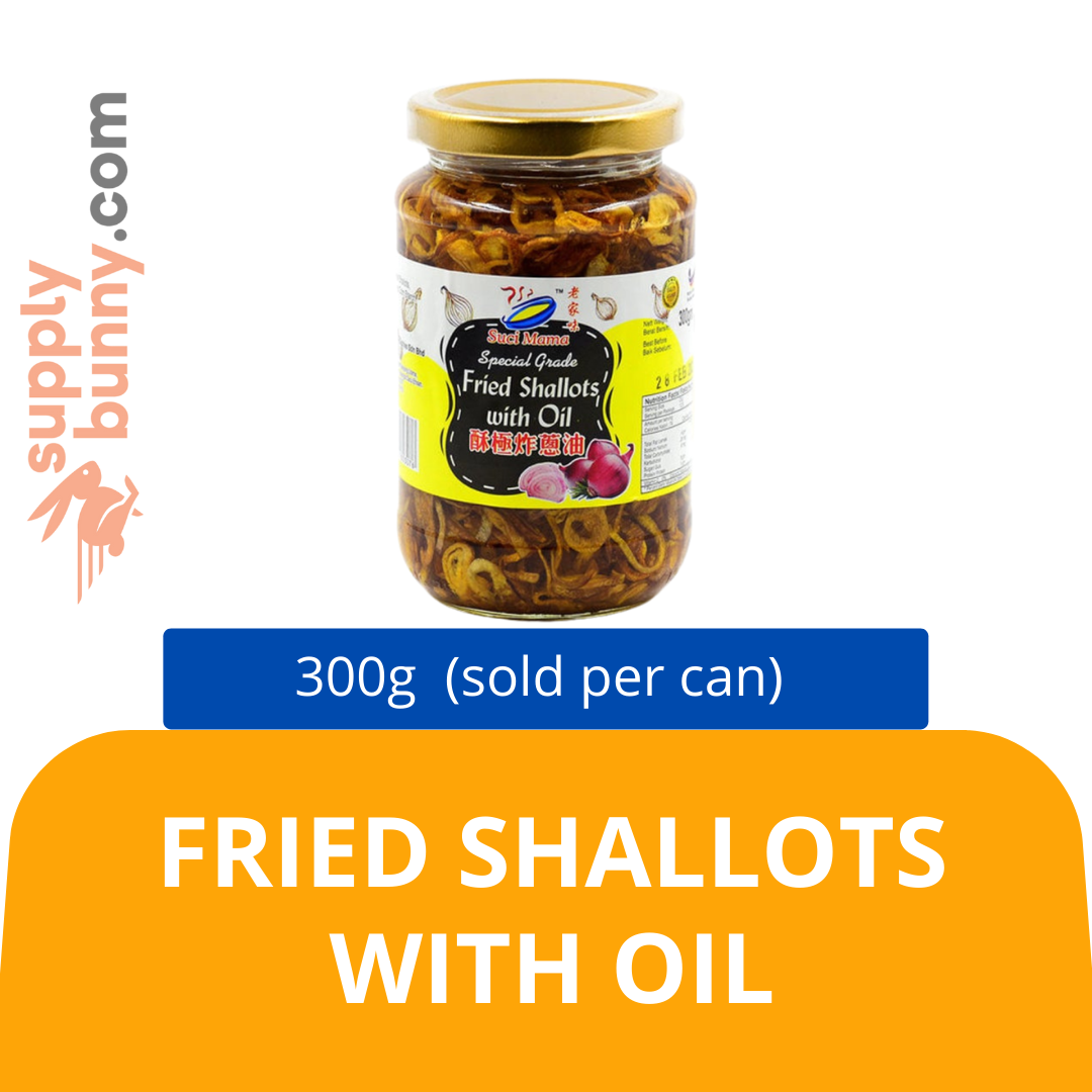 KLANG VALLEY ONLY! Fried Shallots With Oil 300g (sold per can) 酥级炸葱油