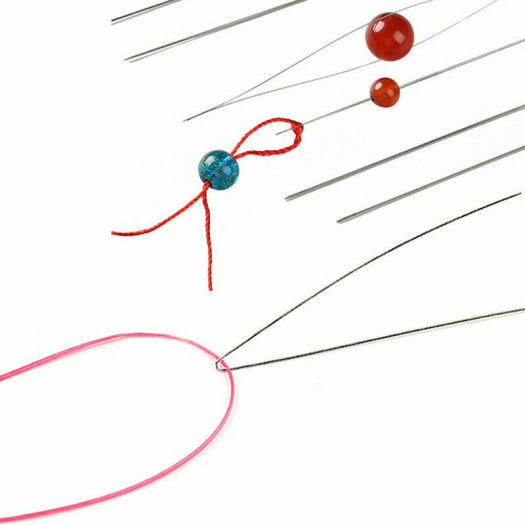 BOKALI Bộ 10 Cái Dụng Cụ Xâu Chuỗi Hạt Mắt To Mới Cho Vòng Đeo Tay Trang Sức Tự Làm