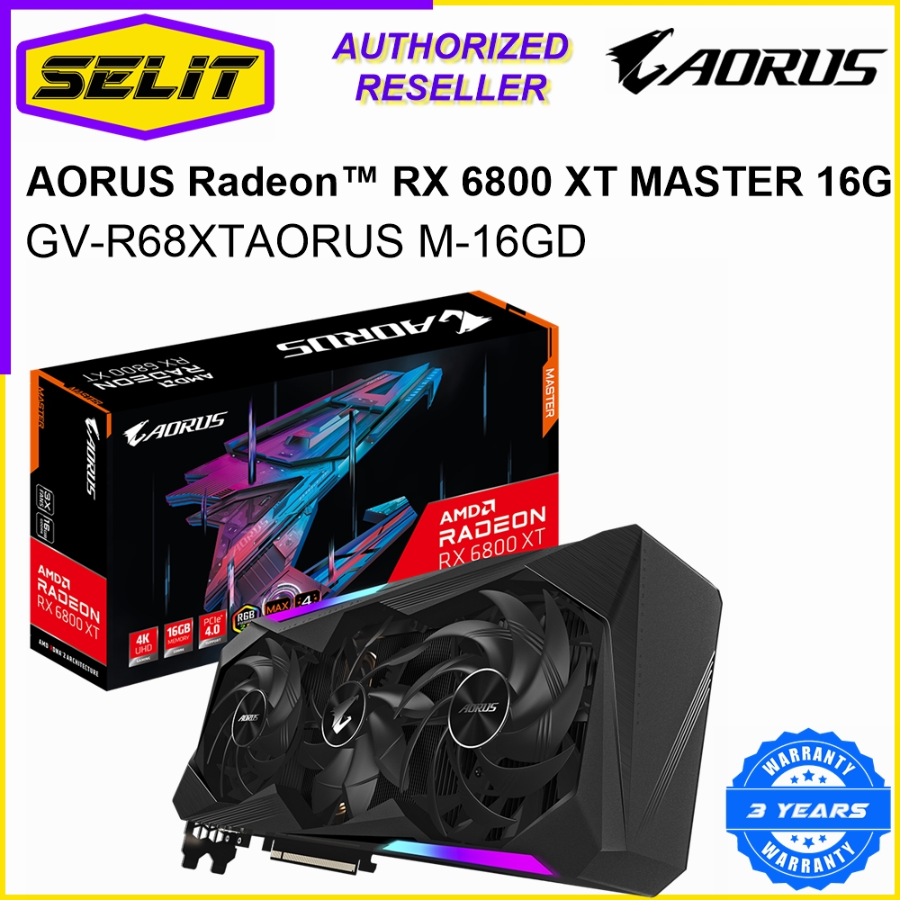 Aorus Master Placa Video 6800 Xt Gigabyte Rx 6800 Xt Best Price In