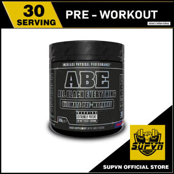 Abe Pre workout 30 serving Applied Nutrition hỗ trợ tăng sức mạnh trong tập luyện và tăng cơ - HÀNG NỘI ĐỊA