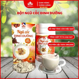 Bột ngũ cốc dinh dưỡng hỗ trợ tăng cân hộp 500gram YẾNBEAUTY