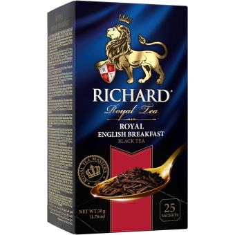 Trà Đen Túi Lọc Thượng Hạng Hiệu Richard Royal English Breakfast - Tea Richard Royal English Breakfast