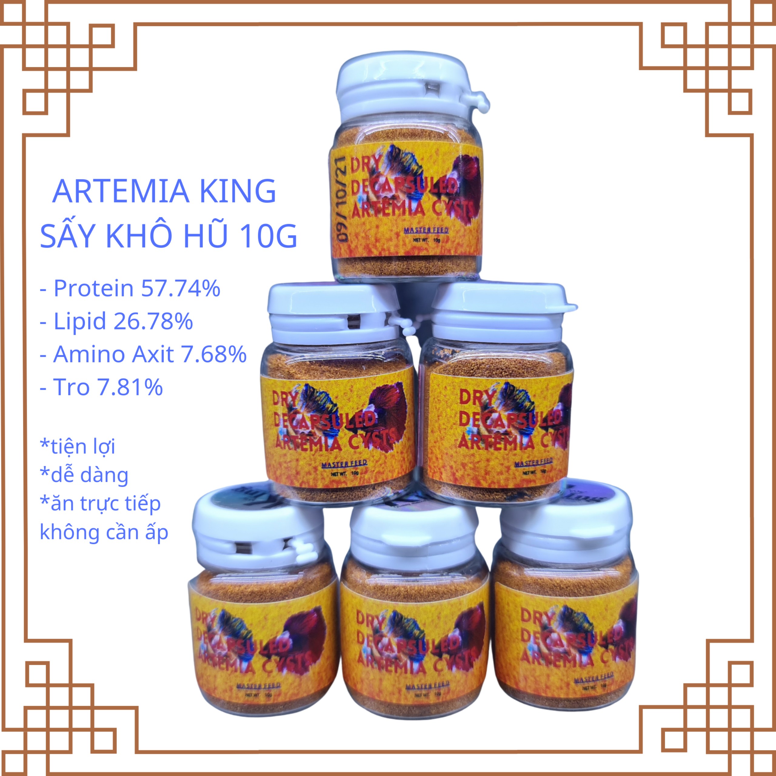 Artemia sấy khô