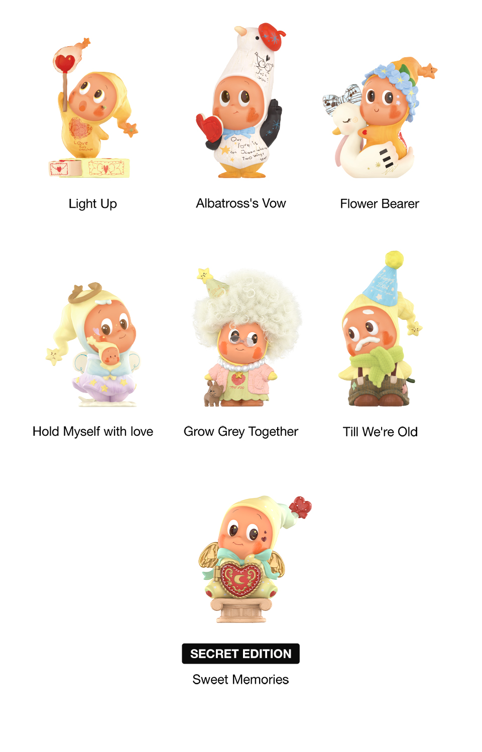POP MART Twinkle Twinkle Crush On You Series Figures Blind Box