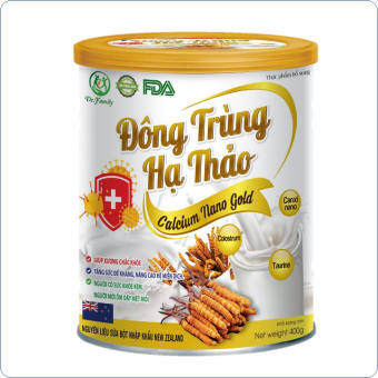 Sữa Bột Đông Trùng Hạ Thảo Giúp Tăng Cường Sức Đề Kháng, giúp xương chắc khỏe, tăng sức đề kháng nâng cao hệ miễn dịch