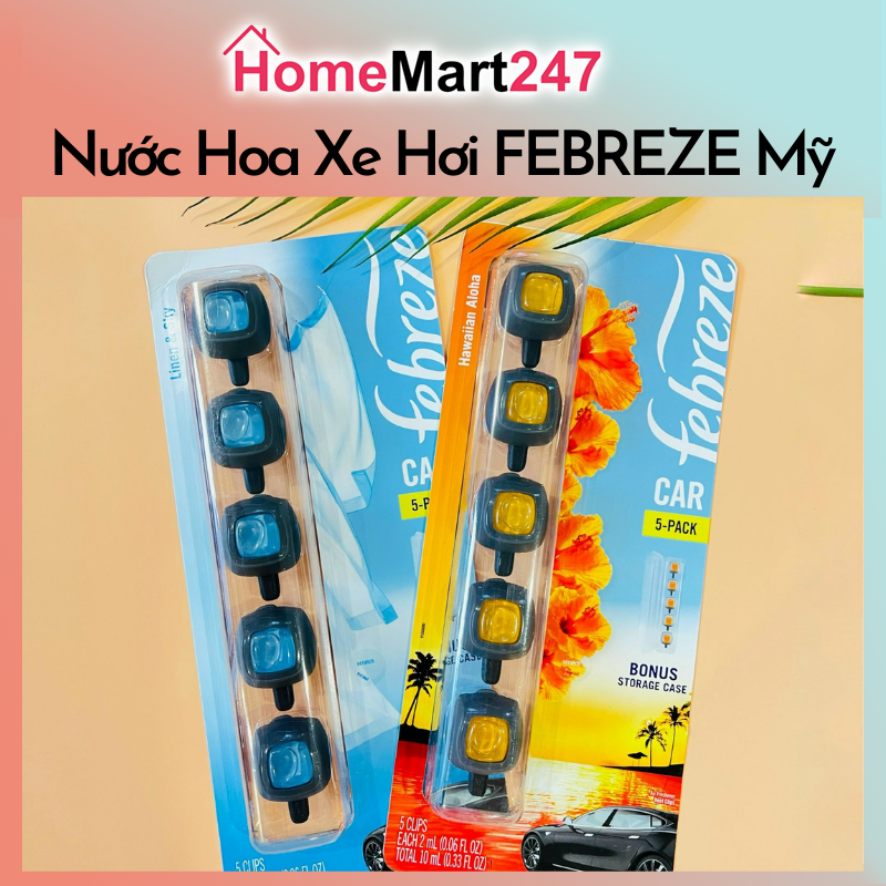 NƯỚC HOA XE HƠI FREBREZE MỸ CHÍNH HÃNG