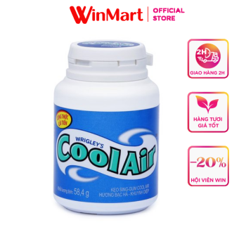 Kẹo gum cool air lọ 58.4g