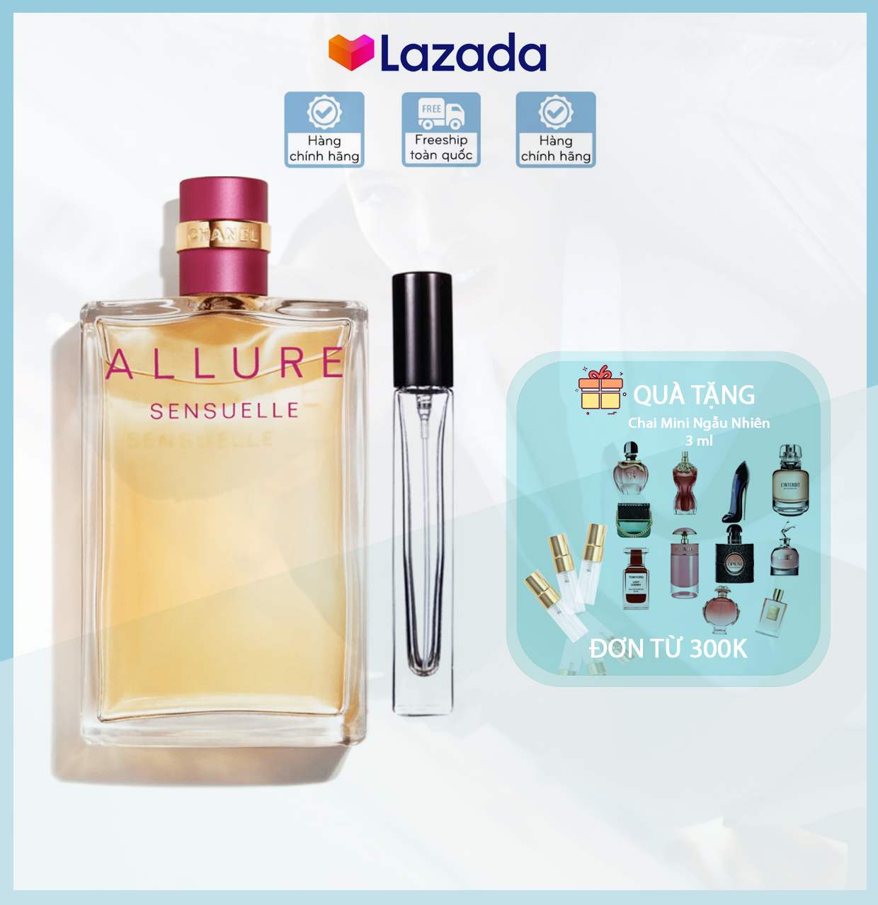 Nước Hoa Nữ Ⓒhanel Allure Sensuelle Eau De Parfum