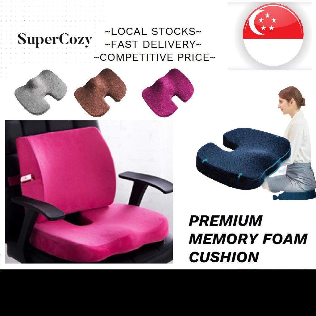 Deodar Memory Foam Sit Bone Relief Seat Cushion for Butt Lower Back  Hamstrings Hips Ischial Tuberosity Reduce Fatigue for Chair - AliExpress