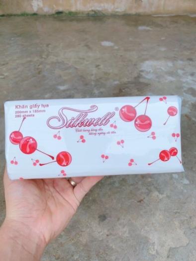 Giấy ăn rút Silkwell 280 tờ