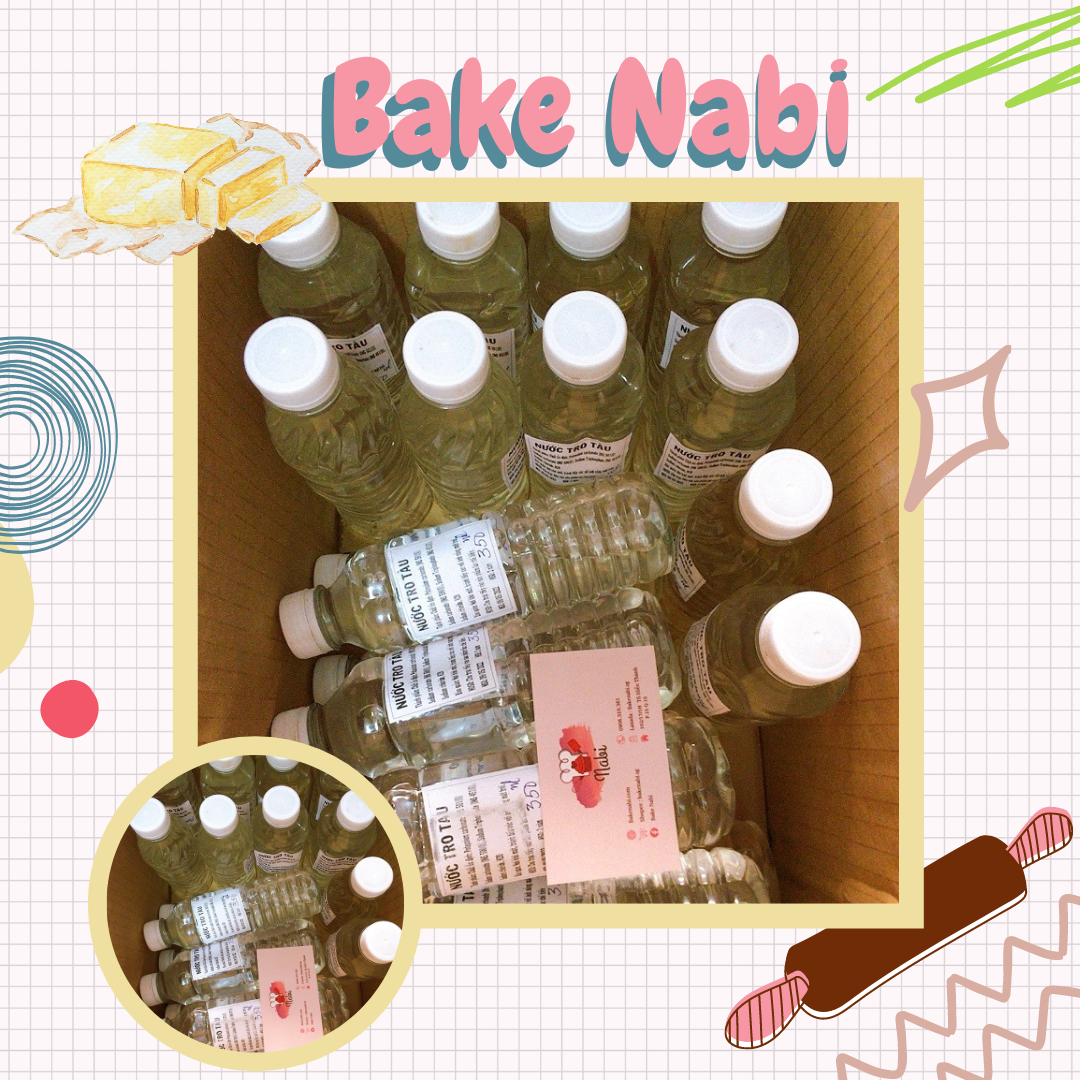 Nước tro tàu 350ml - Nguyên liệu làm bánh trung thu