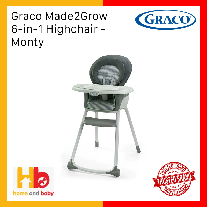 Graco made 2 discount grow high chair