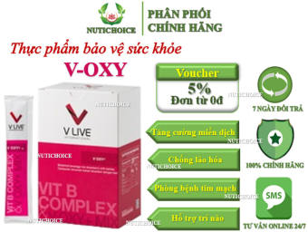 Thực Phẩm Tăng Cường Oxy, Tuần Hoàn Máu VOxy VLive