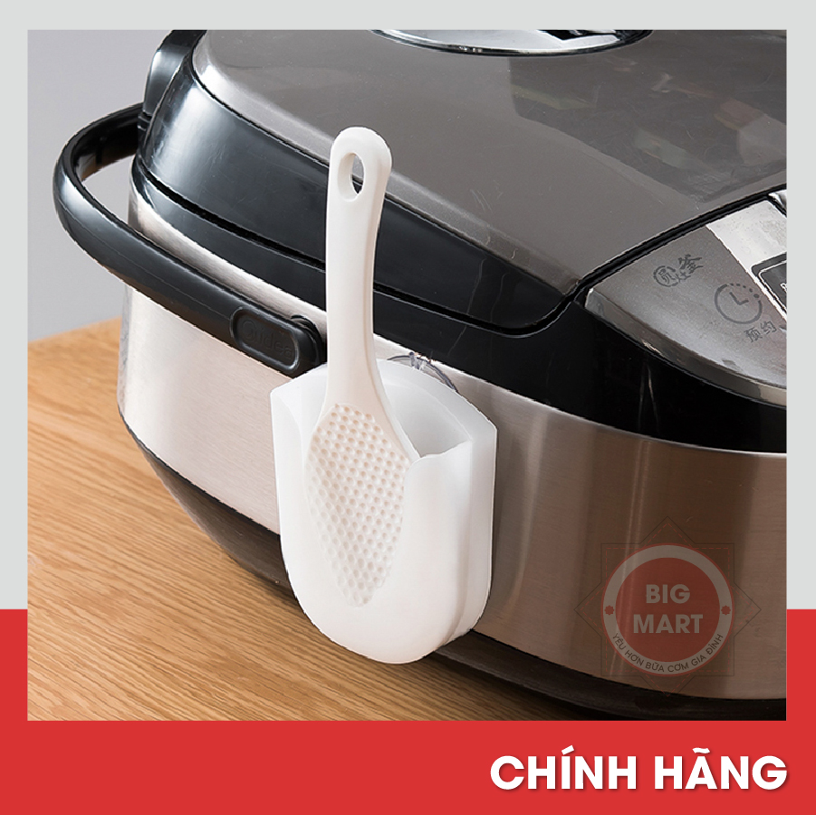 Muôi xới cơm nhật bản nakaya chống dính/ muôi xới cơm kèm giá đựng