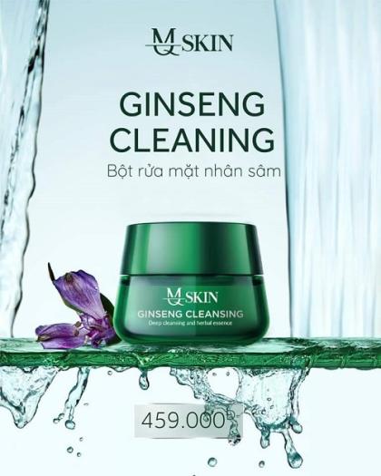 Bột Rữa Mặt Nhân Sâm MQ Skin mới hộp 100g