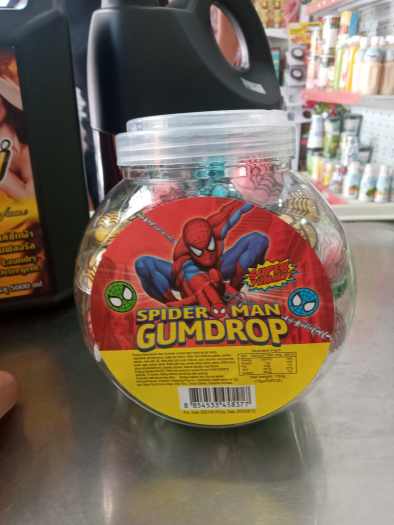 Kẹo Dẻo người nhện SPIDER MAN GUMDROP 50PCS